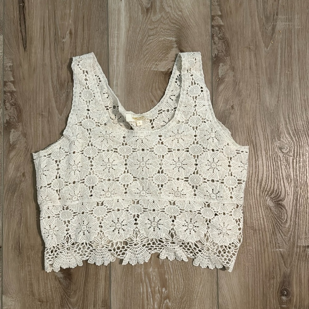 Crochet crop top